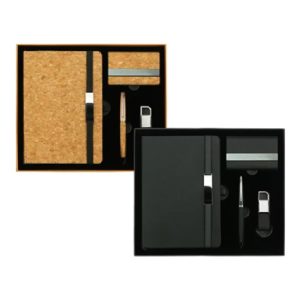 Office Gift Sets with Notebook, Pen, Card Holder, Keychain