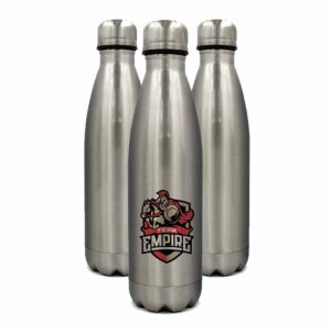Silver Water Bottle