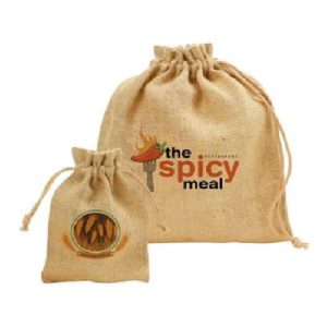 Jute Drawstring Pouches in A4 and A5 Size