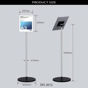 Exhibition Floor Sign Stands Puladi Series