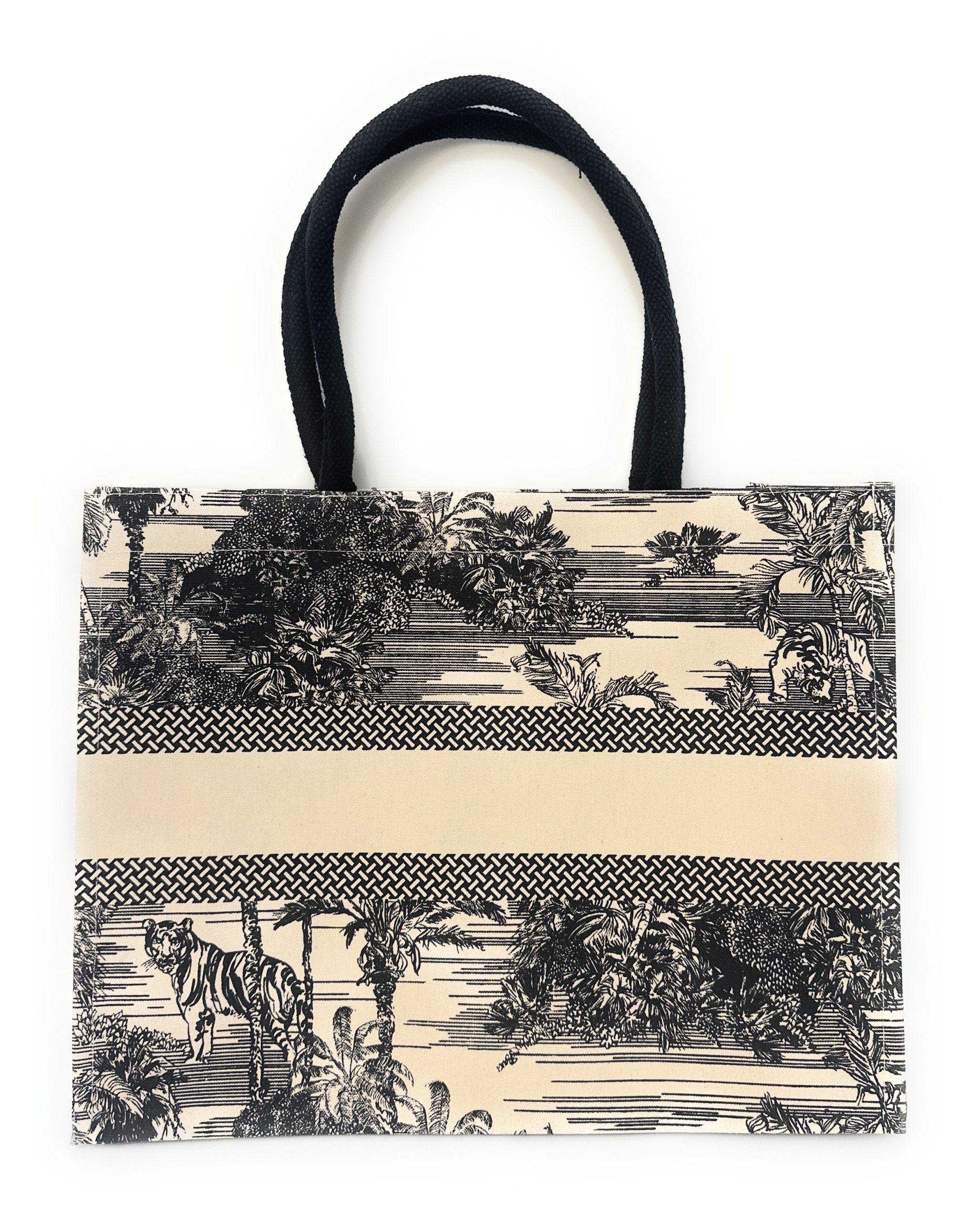 Printed Jute Bag Explorer Print