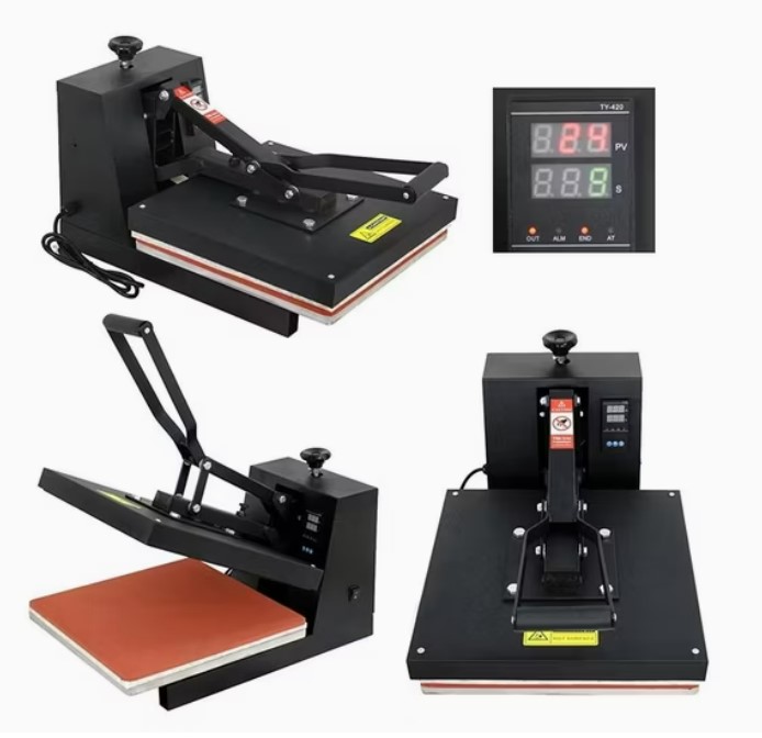 Digital High Pressure Heat Press 38x38cm