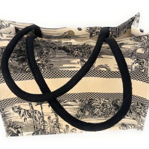 Printed Jute Bag Explorer Print