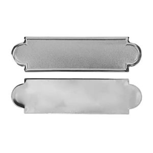 Metal Name Badges in Gold and Silver Colors