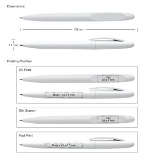Antibacterial Pens Maxema Icon Green