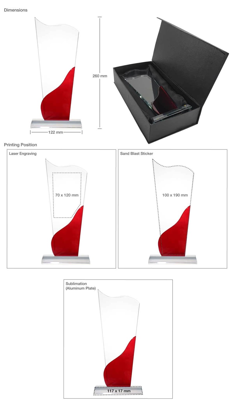 Tower Shaped Crystal Awards - Image 4