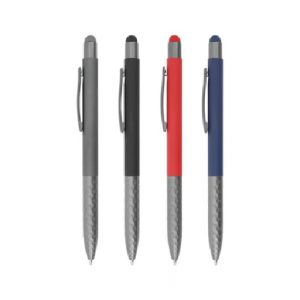 Stylus Metal Pens with Textured Grip