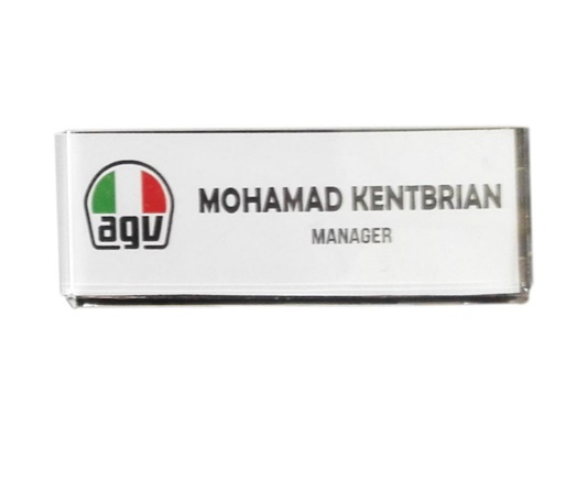 Reusable Paper Insert Name Badges