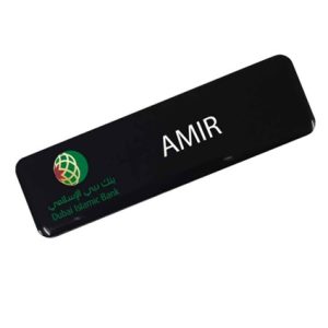 Aluminium Name Badge