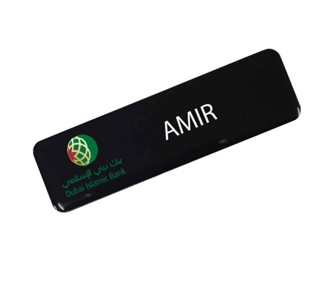 Aluminium Name badge