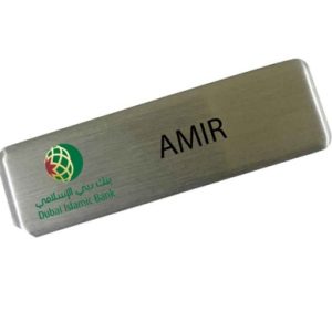 Aluminium Name Badge