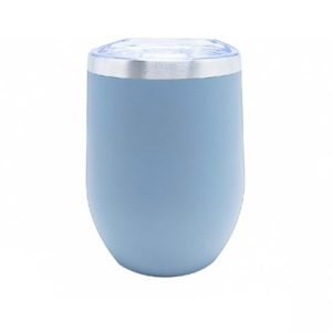 Double Wall Stainless Steel Cup with Clear lid