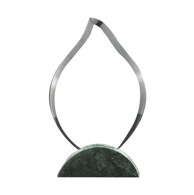 Flame Shaped Crystal & Marble Awards in Hardboard Box