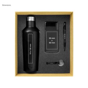 Black Theme Gift Sets in Cardboard Gift Box