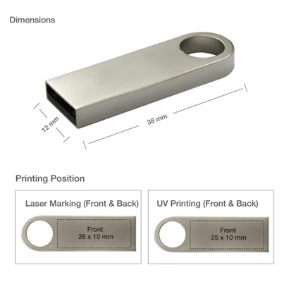 Metal USB Flash Drives - Image 2