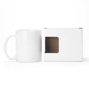 White Sublimation Ceramic Mugs with Box